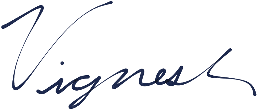 Vignesh signature